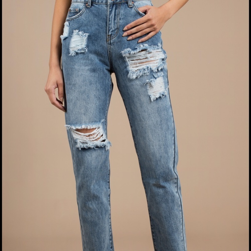 Century High Rise Girlfriend Jeans